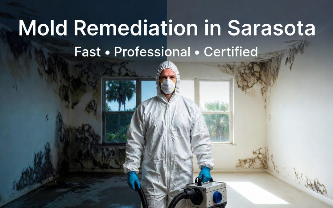Mold Remediation in Sarasota: Why Professional Help is Essential for Your Home or Business